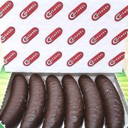 Chocolate Coated Marshmallow Bananas